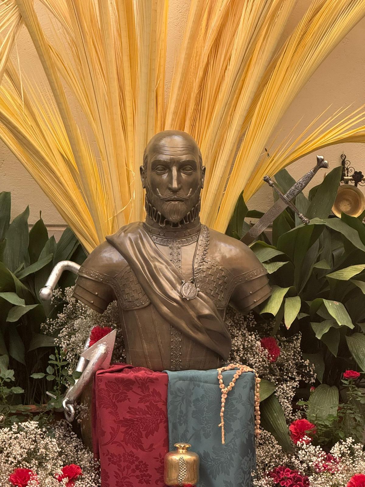 Busto de Álvaro de Bazán para el V centenario